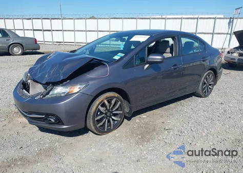 2015 Honda Civic Ex-L из США, поврежденный, VIN 19XFB2F96FE072360